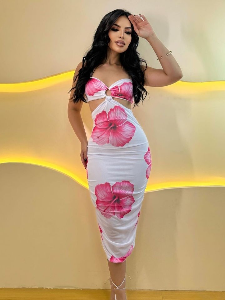 Vestido Floral Verão - Imagem 1